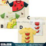Ins Hot Sale Baby Boy Top Design Fruit Cotton Casual Boy Outfits thumbnail-1