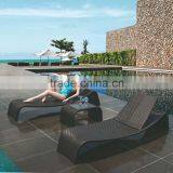 Outdoor Leisure Curved Design Rattan Lightweight Folding Beach Sex Lounge Chair thumbnail-3