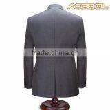 Excellent Material 100% Wool Mens Grey Suit thumbnail-2