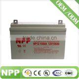Gel Lead Acid Battery 12v 100ah for Solar Product thumbnail-1