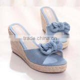 2014 New Style Fashion Women Wedge Summer Slipper thumbnail-1