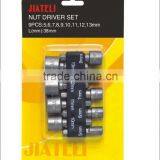 ANSI Standards High Quality CRV Nut Driver Set