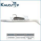 12cm SAND EELS COARSE SEA FISHING SAND EEL JIG HEAD LURES BASS thumbnail-6