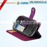 2013 Newly Design Protective Leather Wallet Case for BlackBerry Q10 thumbnail-1