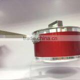 Antiadherente Mango de Acero Inoxidable Recubrimiento de Ceramica de Aluminio Rojo Leche Olla Olla de Ebullicion thumbnail-1