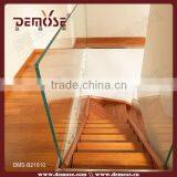 Prefab Homes Balcony Frosted Frameless Glass Balustrade