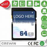 Memory sd Card, Full Storage Bulk SD Card 64GB ,sd Memory Card,Class 10 64gb sd Card