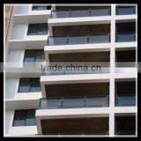 Fixed Glass Railing for Balcony