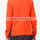China OEM Garments , Knitted Kids Pullover Sweater , Cotton Gilrs Autumn Tops thumbnail-6