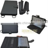 high quality PU Leather Case cover For Encore Tablet WT8 shoulder strap custom shenzhen