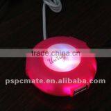USB Hub With LED Light Round Shape thumbnail-1