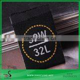 Sinicline Design Apparel Center Fold Woven Label With Danmask Material