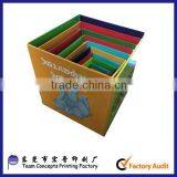 Children Toys Cardboard Nesting Stack Boxes thumbnail-3