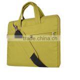 16 Inch Purple Multi-functional Polyester Business Laptop Pouch Sleeve Case Bag Carrying Handbag Briefcase Laptop Messenge thumbnail-3