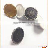 New Design Spray Colorful Lacquer Metal Snap Button With Brass Plating