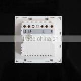 Wireless Control Receiver Glass Panel Smart Wall Switch Touch Screen, Home Automation Smart Wall Switch Z-wave thumbnail-6