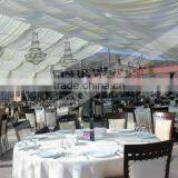 Huge temporary clear roof tent with nice decoration used temporary official