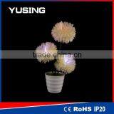 Home Decoration Table Light Flower Battery Led Vase Light