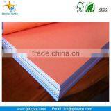 One Sided Color Red Paper Board Art Paper Sheet