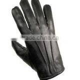 MENS 100% LEATHER GLOVES Gents Genuine Leather Classic Black Driving Glove S-XL/best Quality Taidoc