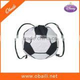 Football Shaped Drawstring Backpack