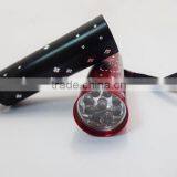 Onlystar GS-8019 Factory Supply 9led Torch Light Aluminum Alloy Pocket Size Led Flashlight thumbnail-3