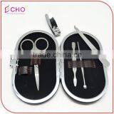 5 Pcs Personal Nail Care Black Manicure Pouch thumbnail-4