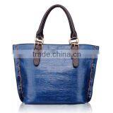Online Shopping Fashionable Tote Bag Blue Purses and Handbags 2016 thumbnail-2