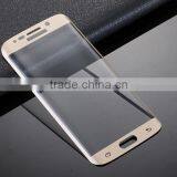 2016 Full Curved Tempered Glass Screen Protector for Samsung Galaxy S6 Edge thumbnail-1