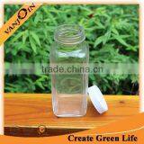 Cheap 250ml Square Glass Bottle For Drinking