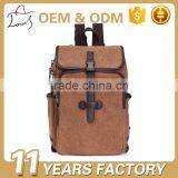 New Vintage Travelling Mens Canvas Backpack thumbnail-1