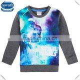 (A5961) 2-6Y 3d print children t shirts winter nova kids tops tshirts high quality toddler boys clothes