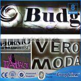 Outdoor Waterproof Matt Black Color 3D Backlit Acrylic Steel Letter Sign thumbnail-6