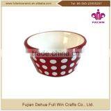 Modern With Christmas Design Ceramic Christmas Sublimation Ceramic Bowl