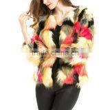 Mink Fur Coat Women Made in China Faux Fur Coat thumbnail-4