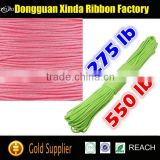 Outdoor Hiking 275lb Survival Paracord Rope