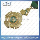 Souvenir Embossed Cattle Gold 3D Metal Zinc Alloy Medallion thumbnail-4