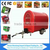 China cheap price hot dog cart/ice cream van/mobile food trucks