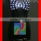 LED Party Girl Dress / Ballroom Dance Wear / Light Up Costumes