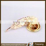 Hot Sales Popular Gold Plated Animal Feather Brooch thumbnail-1