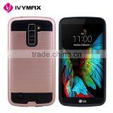 Wholesale Shockproof Hybrid Phone Case for LG K10 Silicone+pc Covers thumbnail-1
