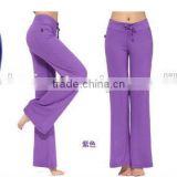 Stretchable Women Yoga Leggings Sweat-Lounge-Gym-Sports-Athletic-Pants-Modal-fabric-9-colors-choose
