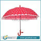 17 inch fluit design printing mini auto open straight kid child umbrella for rain