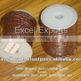 Braided Bolo Leather COLOR Cords