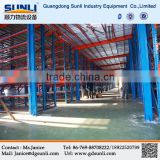 High Volume Floor Storage Warehouse Mezzanine Stainless Steel Shelf