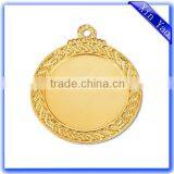 Unique Design Blank Zinc Alloy Gold Medal