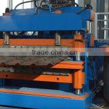 JCX Double Deck Glazed Corrugated and Ibr Roll Forming Machine