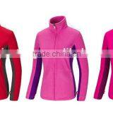 2016 Latest Design Women Cardigan Fleece Jacket Customized OEM Wholesale thumbnail-4