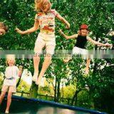 Hot Sale 8ft Trampoline With Outside Enclosure,W-shaped Leg Trampoline thumbnail-1