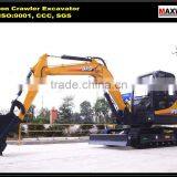 6 Ton China Made Brand New Small Excavator With Steel Crawler, CE / ISO Certificate, CT65-8A , CT65-8B thumbnail-3